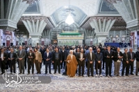 تجدید بیعت مدیران و کتابداران نهاد کتابخانه ها با آرمان های امام راحل + فیلم